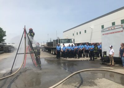 Firefighter Recruit Training Session
